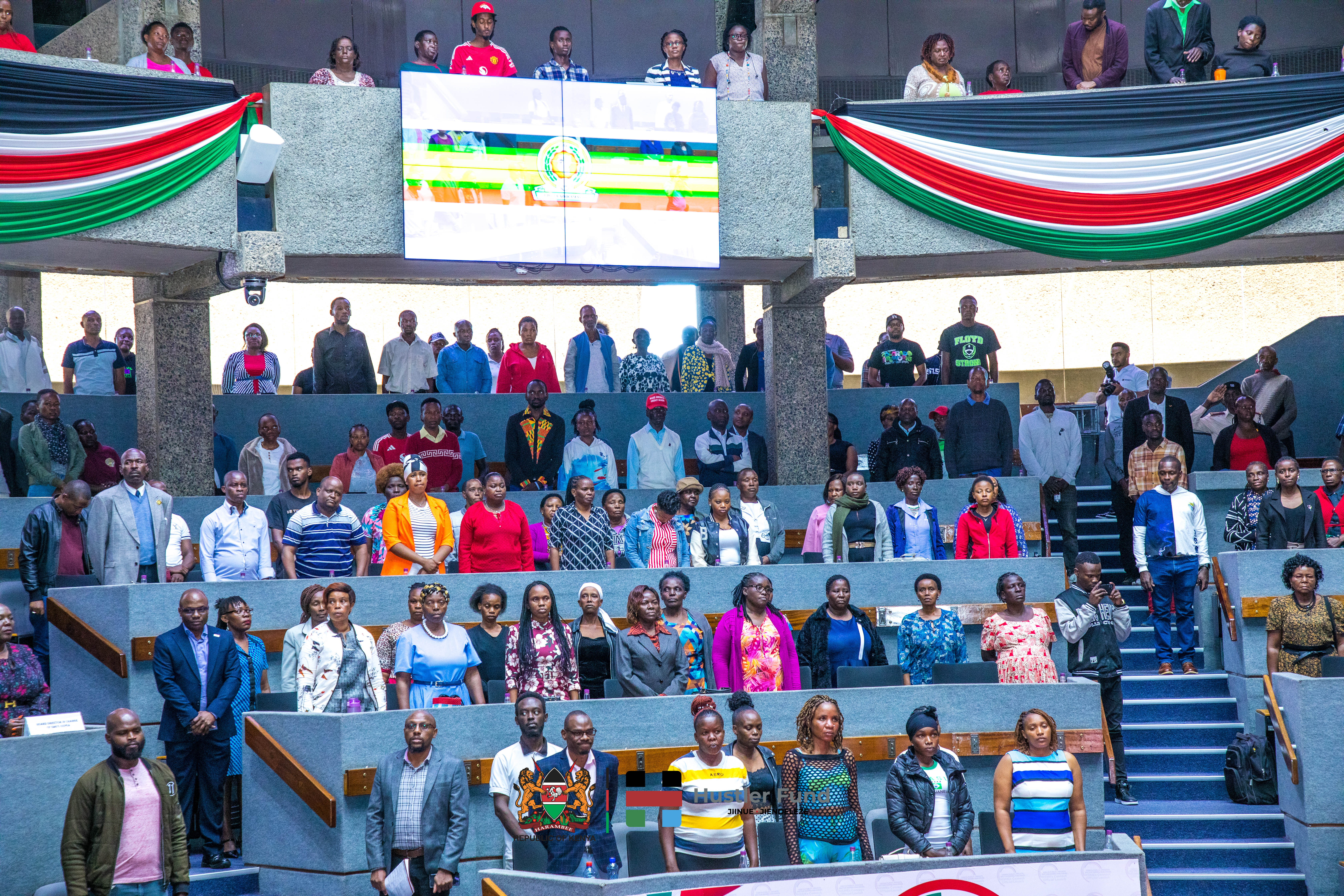 Audience at KICC