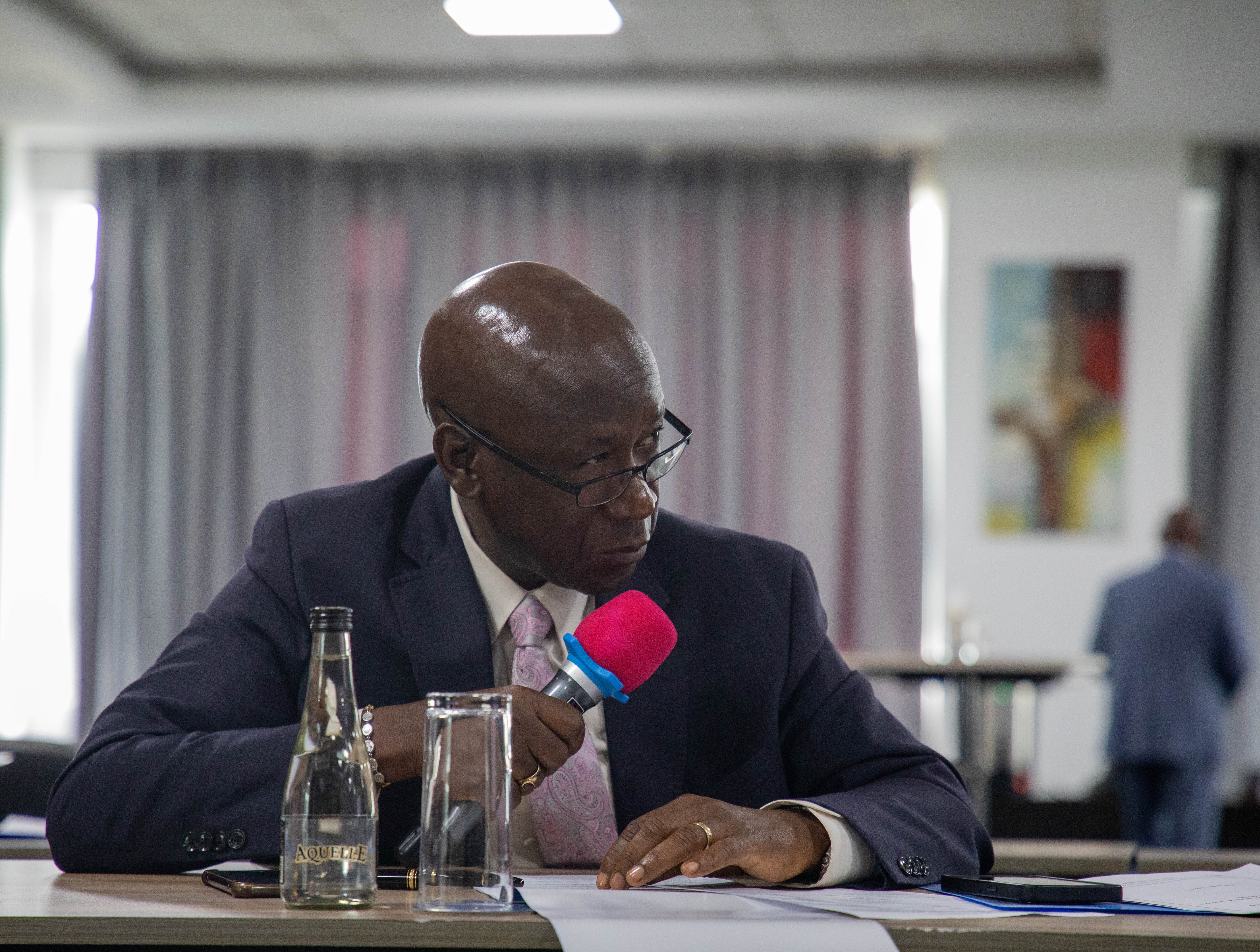 SFAC Member making his submission