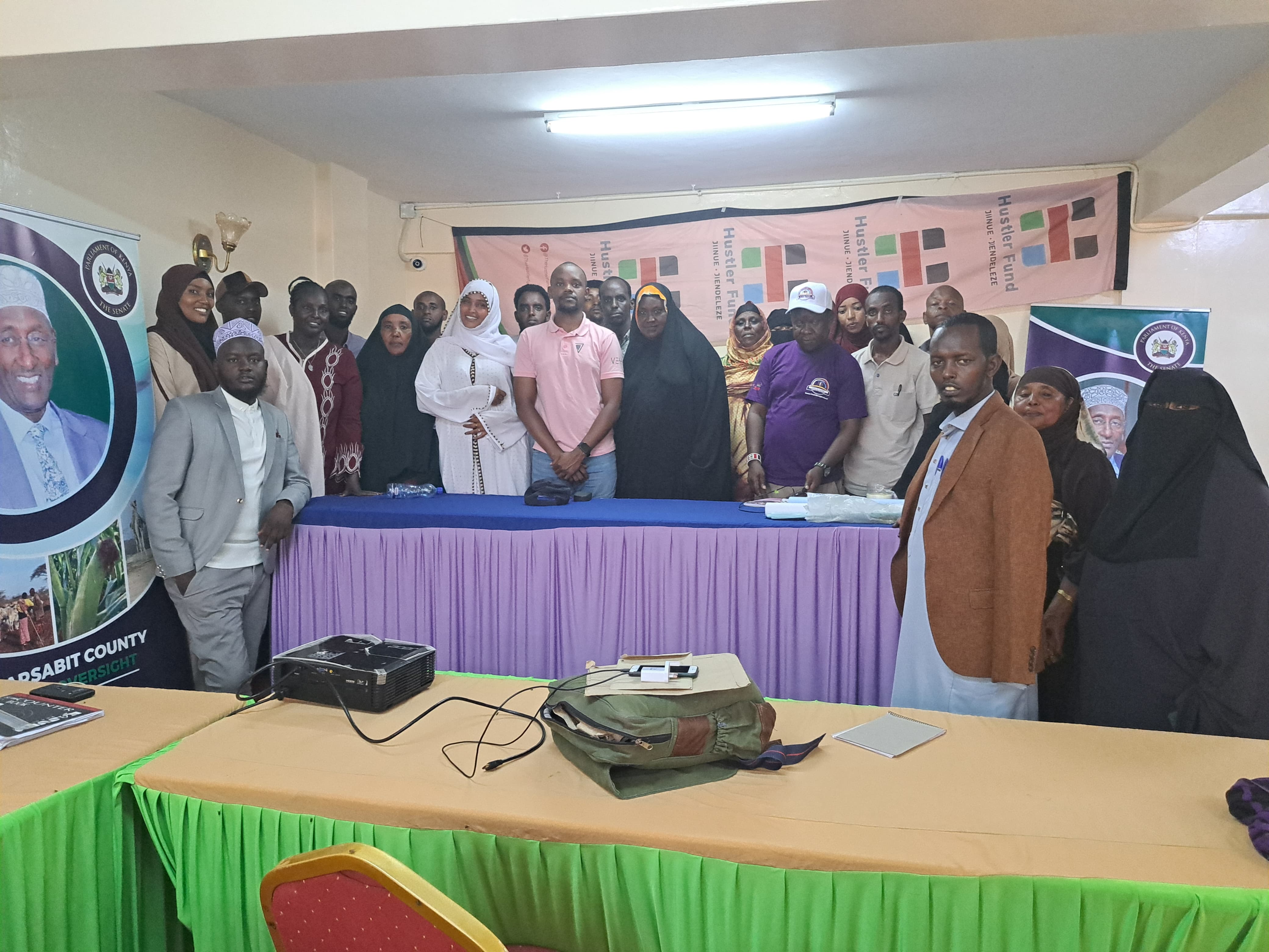 A Group photo with Moyale Constituents.